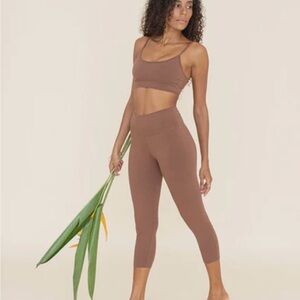 SOLD - Indigo Luna Olive Green Capris